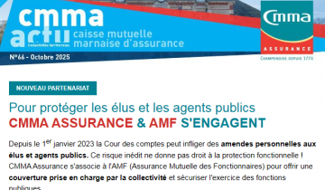 CMMA Actu collectivités N°66 - octobre 2025